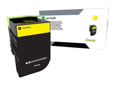 LEXMARK 700H4 Toner gelb hohe Kapazität Verpackung
