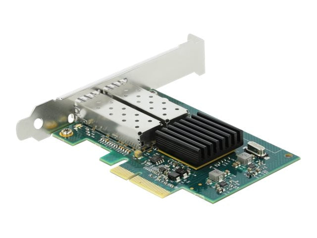 DELOCK PCI Express x4 Karte Vorderansicht