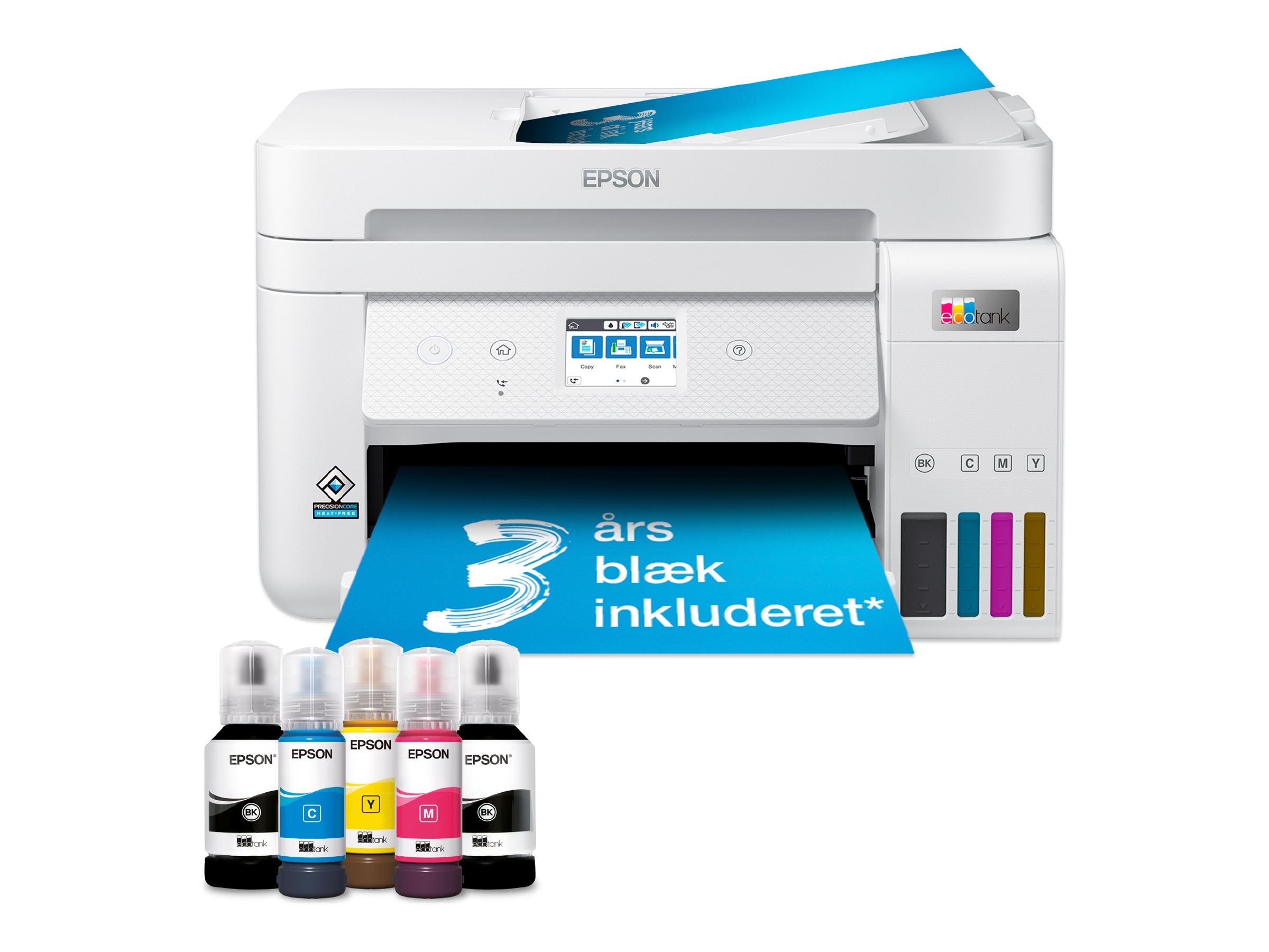 EPSON EcoTank ET-4856 Multifunktionsdrucker Seitenansicht