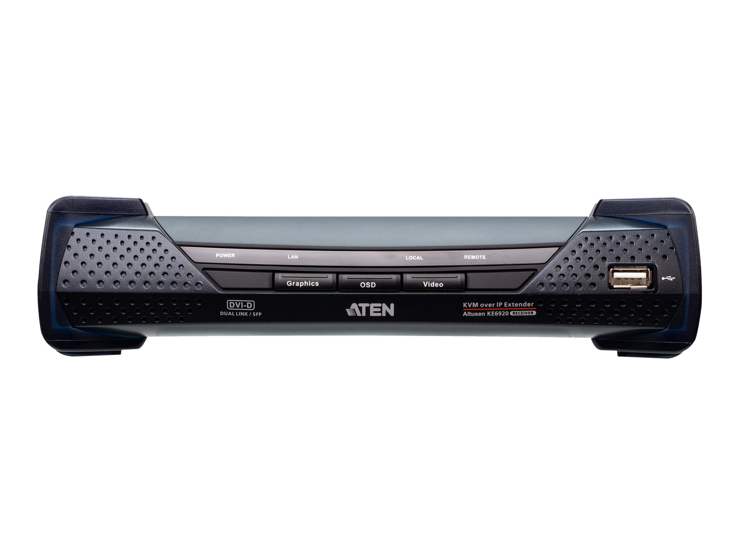 ATEN KE6920R 2K DVI-D Dual Link KVM Over IP Empfänger Verpackung
