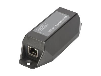 DIGITUS Gigabit Ethernet PoE+ Repeater 802.3at 22W - Vorderansicht