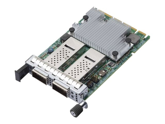 BROADCOM N2100G 2x 100G QSFP56 Netzwerkadapter Vorderansicht