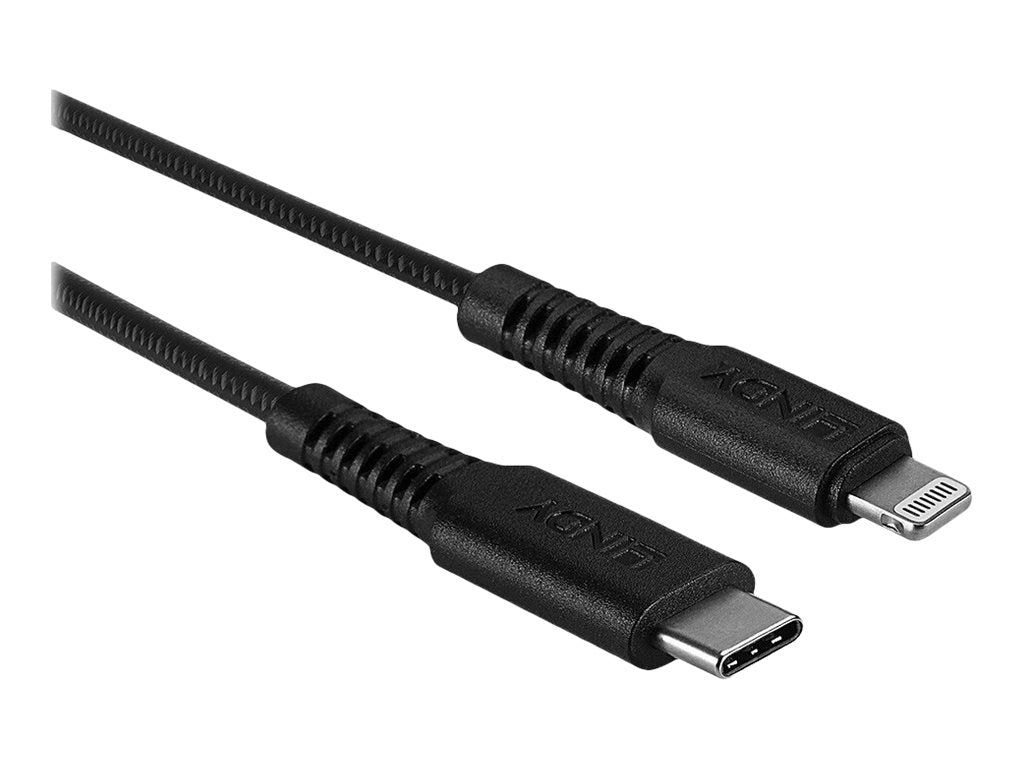 LINDY 0,5m reinforced USB Type C to Lightning charging cable - Verpackung
