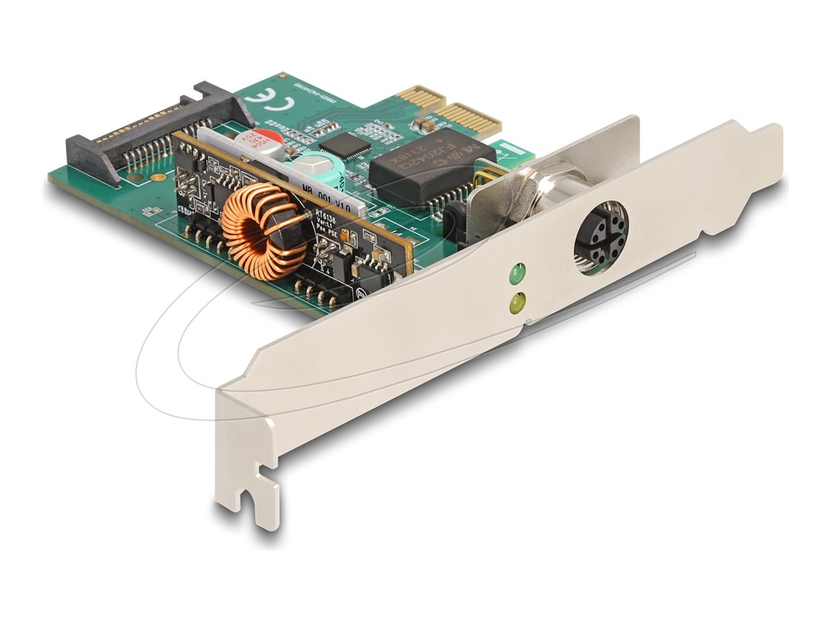 DELOCK PCI Express x1 Netzwerkkarte 2,5 Gigabit LAN Vorderansicht