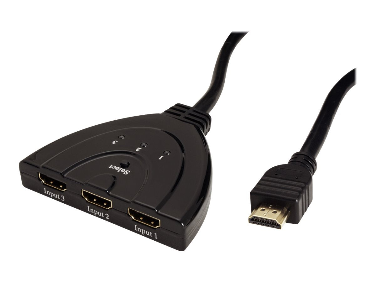 VALUE HDMI Switch 3-fach Detailansicht