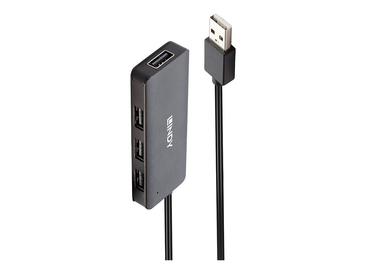 LINDY 4 Port USB 2.0 Hub Detailansicht