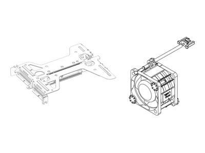 DELL Riser 1 with Fan Vorderansicht