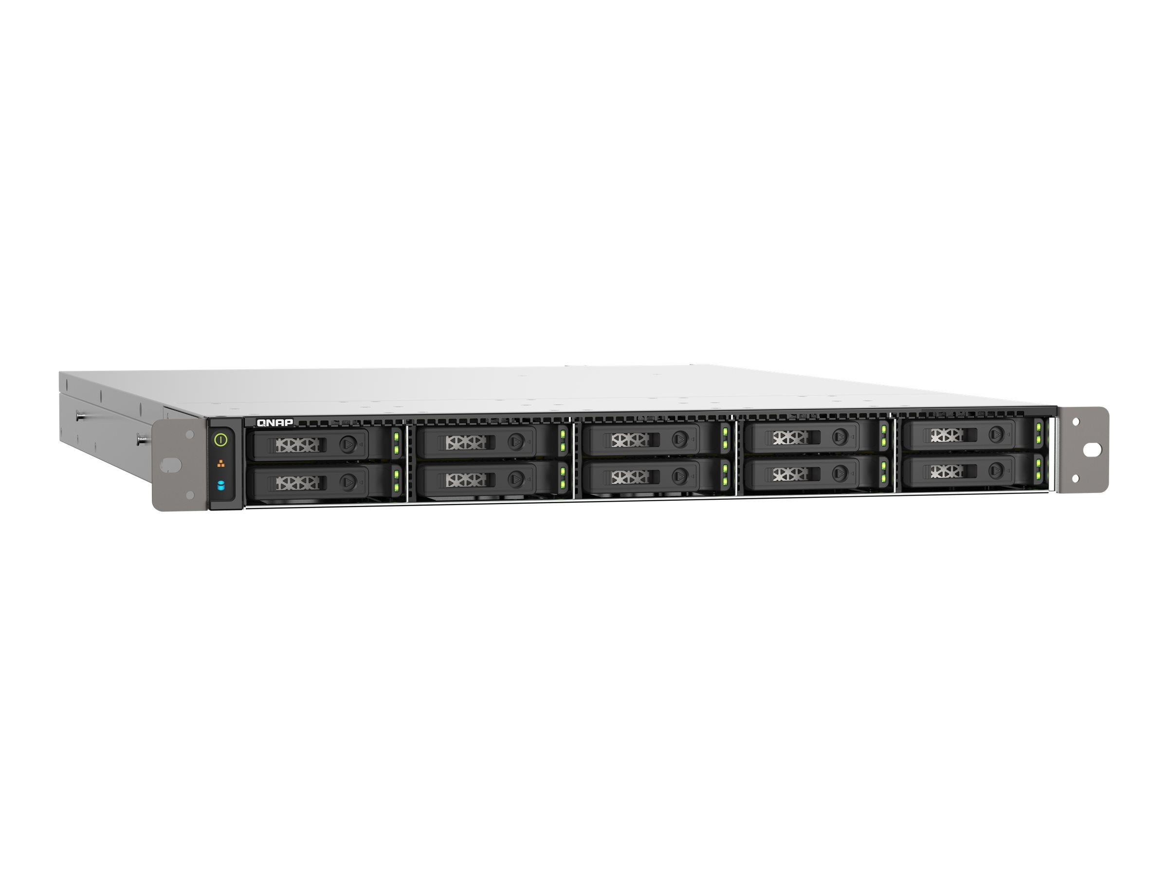 QNAP TS-H1090FU-7302P-256G NAS-Server Seitenansicht