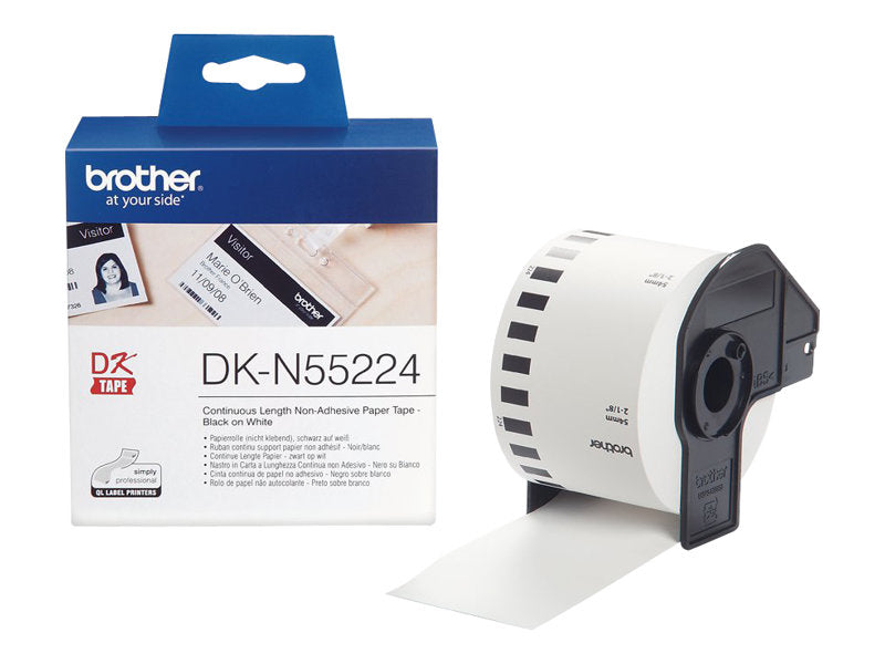 BROTHER DKN55224 Endlos-Papierrolle Anwendung