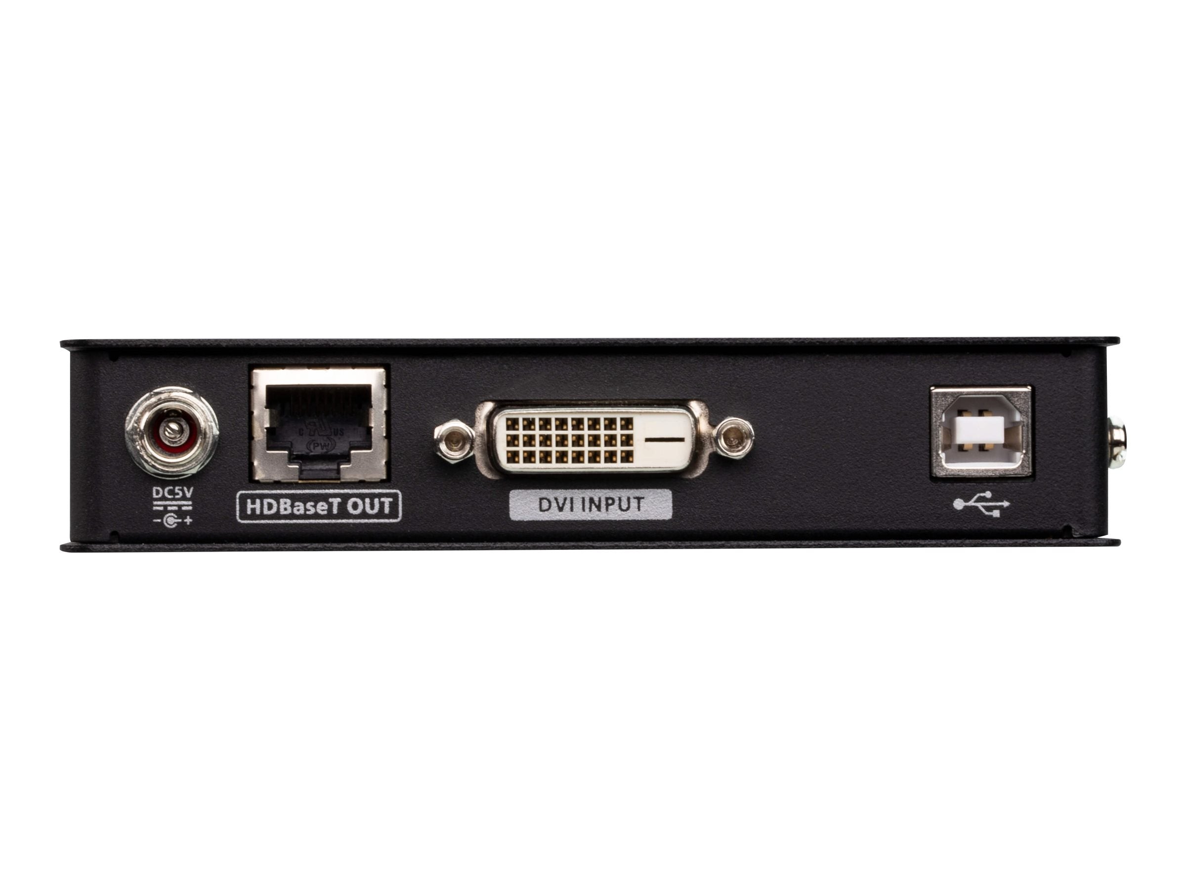 Verpackung des ATEN CE611mini USB HDBaseT DVI KVM Extenders