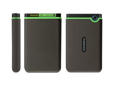 TRANSCEND 1TB Slim StoreJet M3S Seitenansicht