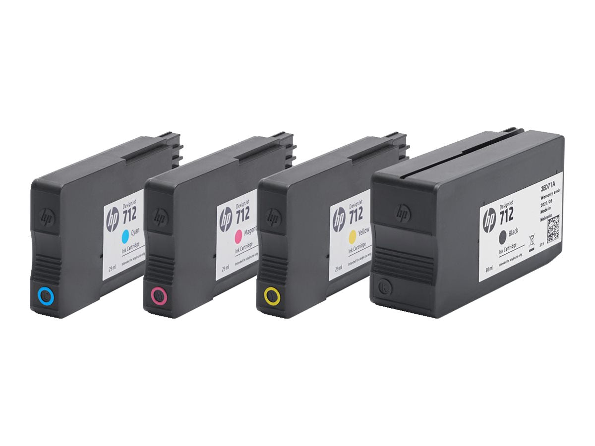 HP 712 29-ml Cyan DesignJet Ink Cartridge im Einsatz