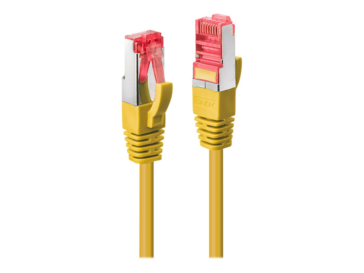 LINDY Cat.6 S/FTP Kabel, gelb, 20m Patchkabel - Verpackung