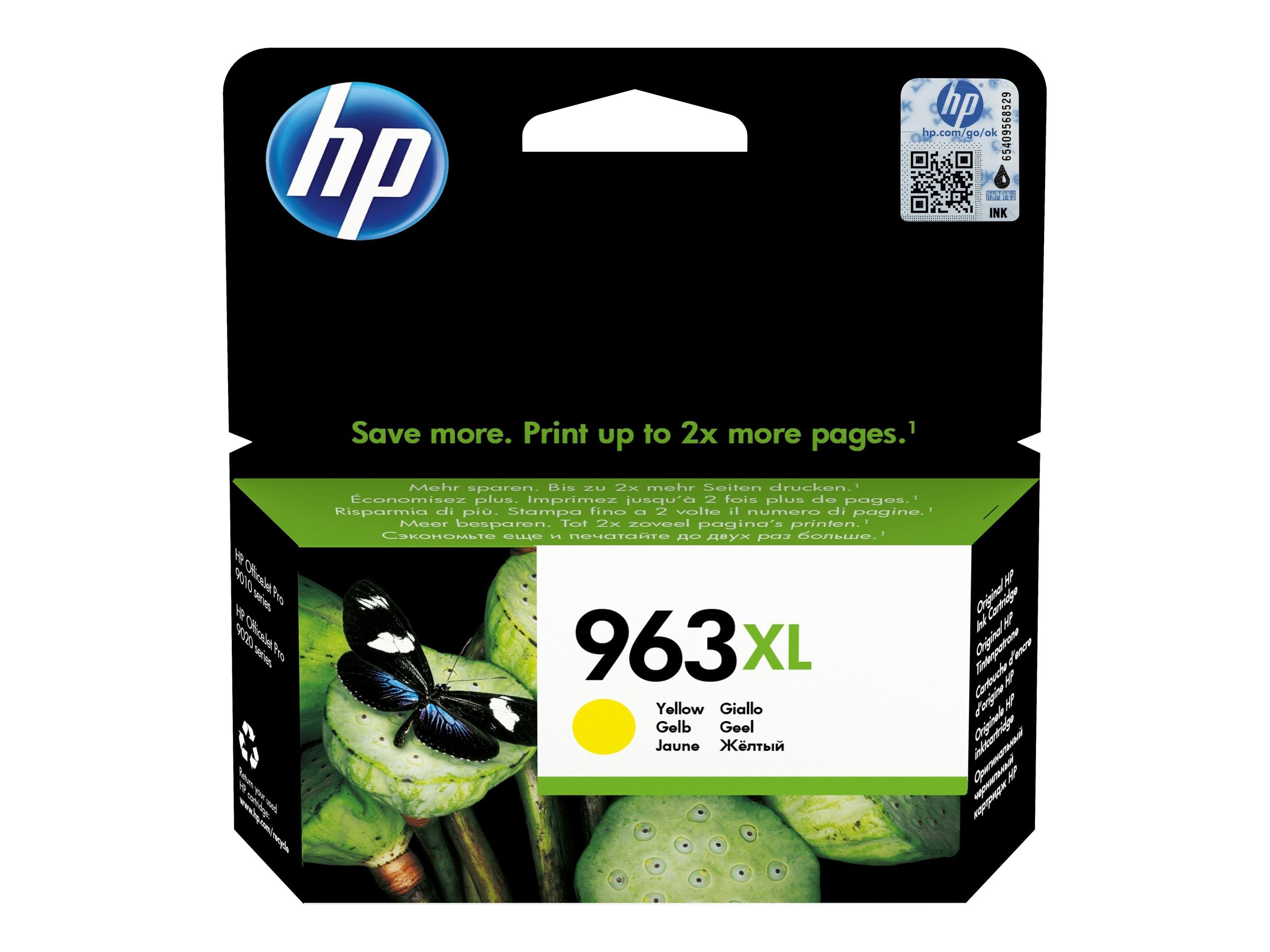 HP 963XL High Yield Yellow Original Ink Cartridge Detailansicht