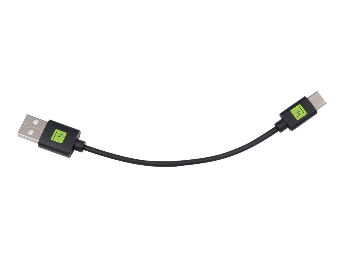 EFB TECHLY USB2.0 Anschlusskabel Schwarz 10cm Verpackung