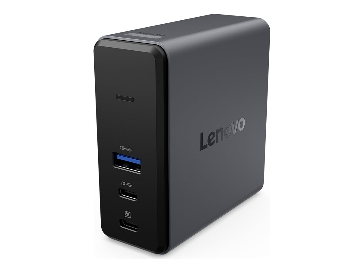 LENOVO GaN Powered X9 Travel Dock - Vorderansicht