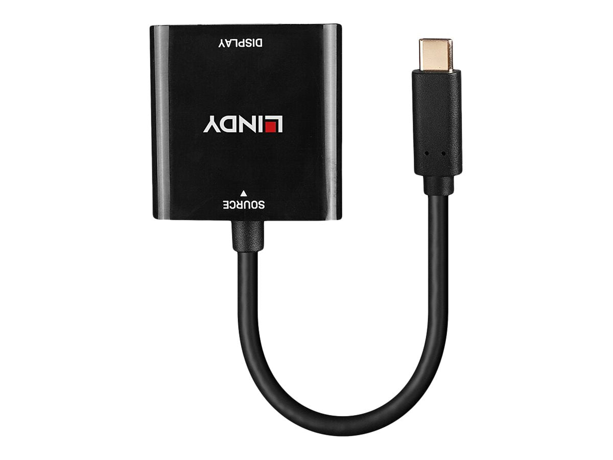 LINDY USB Typ C auf DisplayPort Konverter Vorderansicht
