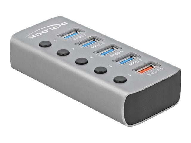 DELOCK USB 3.2 Gen 1 Hub Seitenansicht