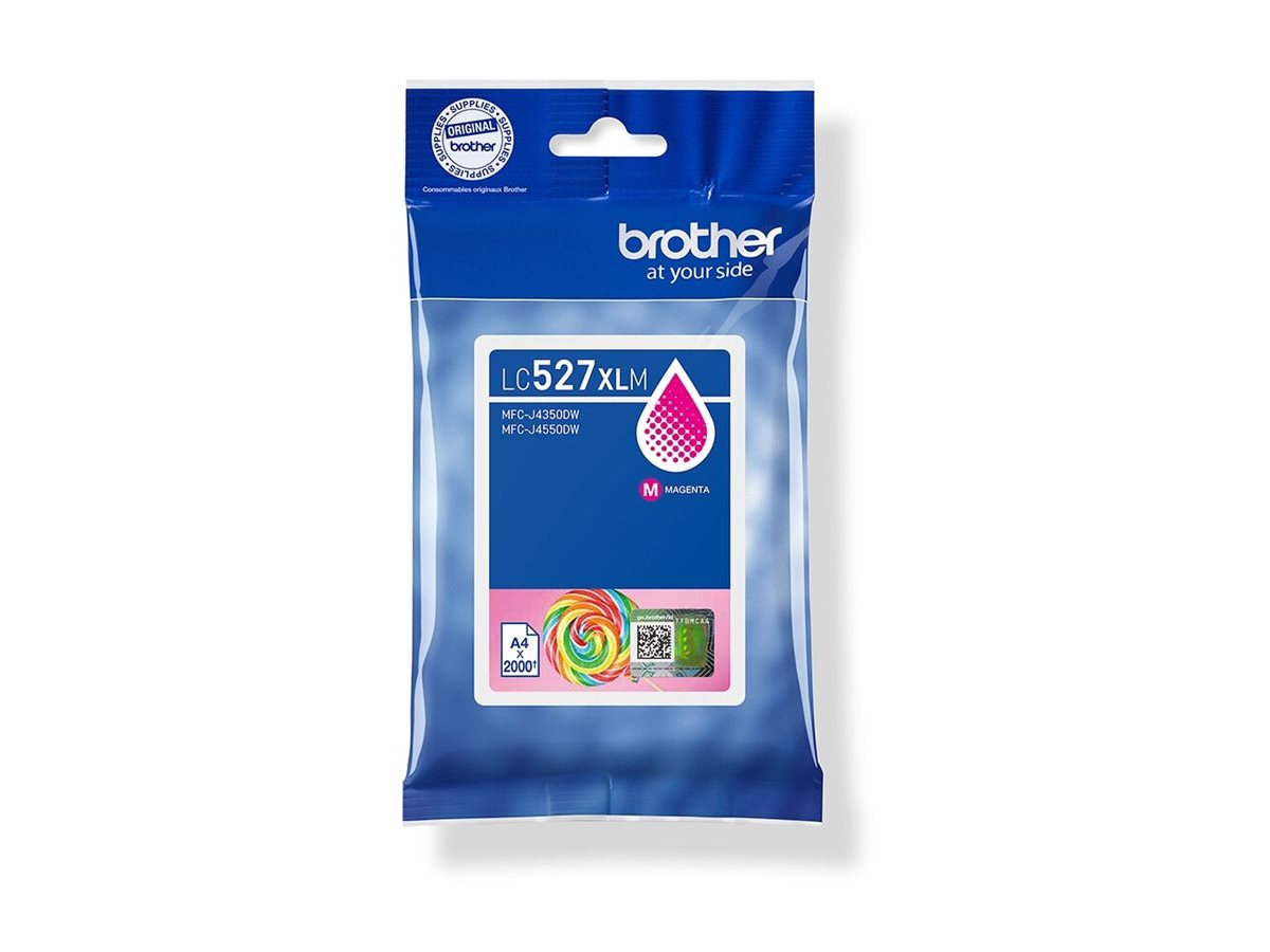 BROTHER LC527XLM Tintenpatrone Magenta Vorderansicht