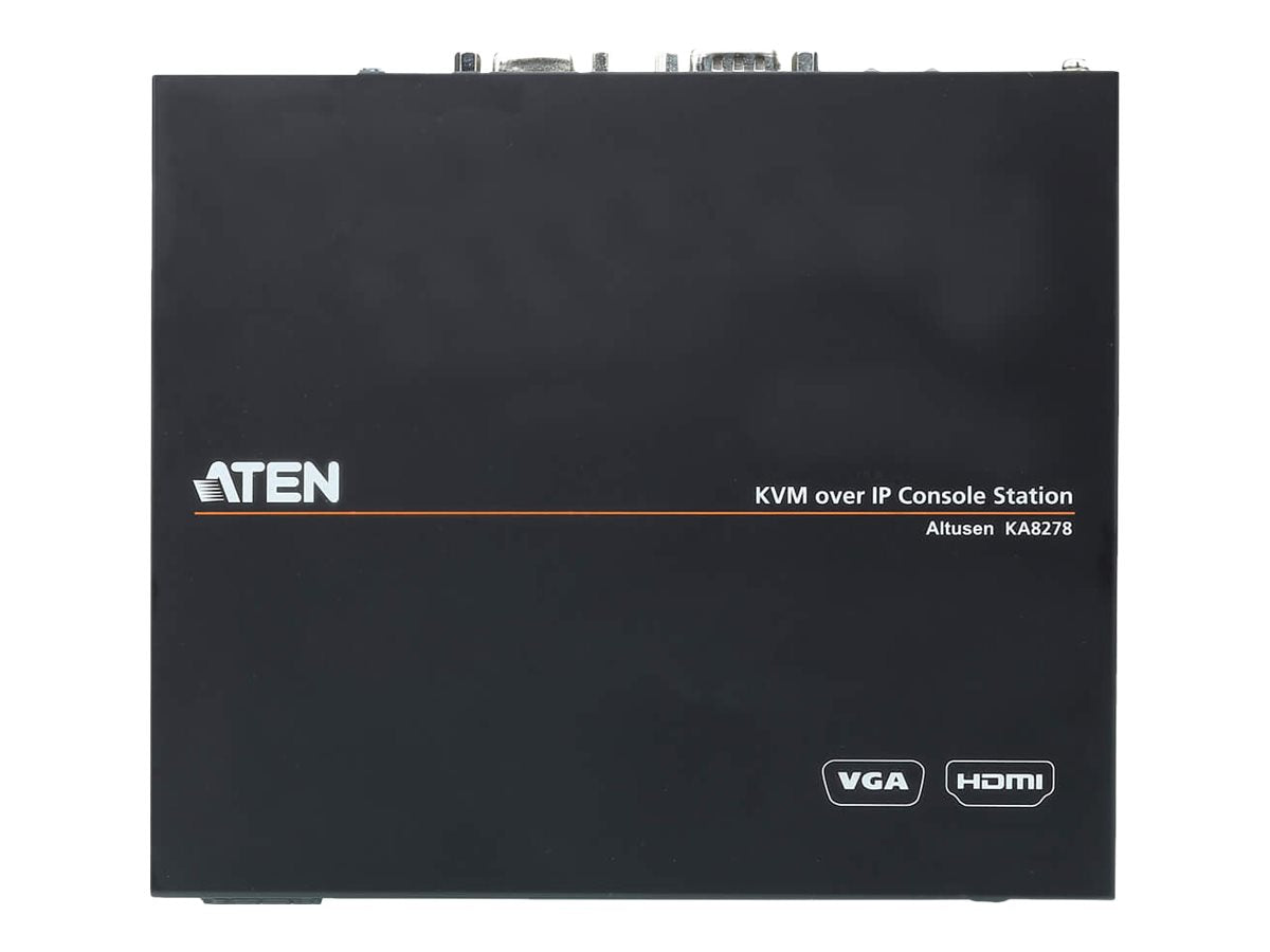 ATEN KA8278 VGA HDMI KVM Konsolenstation over IP - Detailansicht