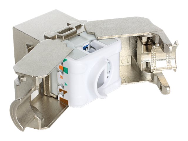 DELOCK Keystone RJ45 Buchse Vorderansicht
