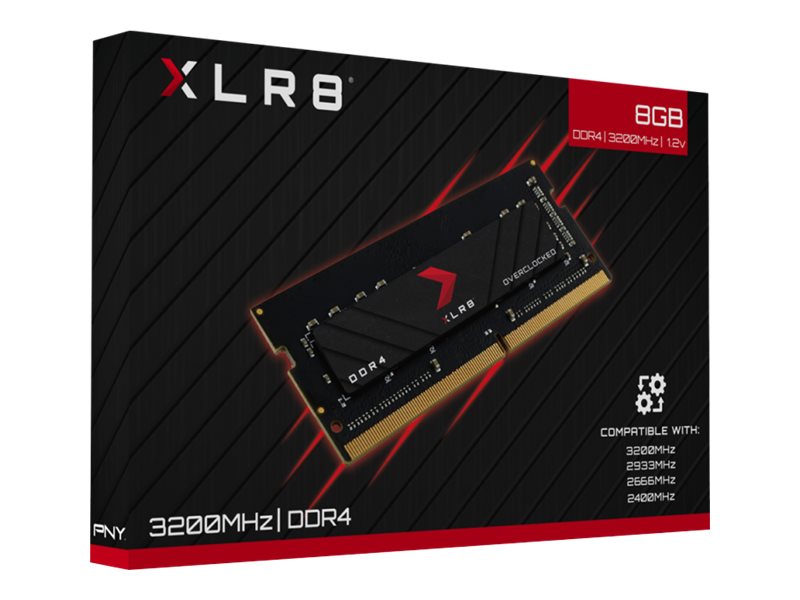 PNY XLR8 DDR4 8GB 3200MHz SODIMM Verpackung