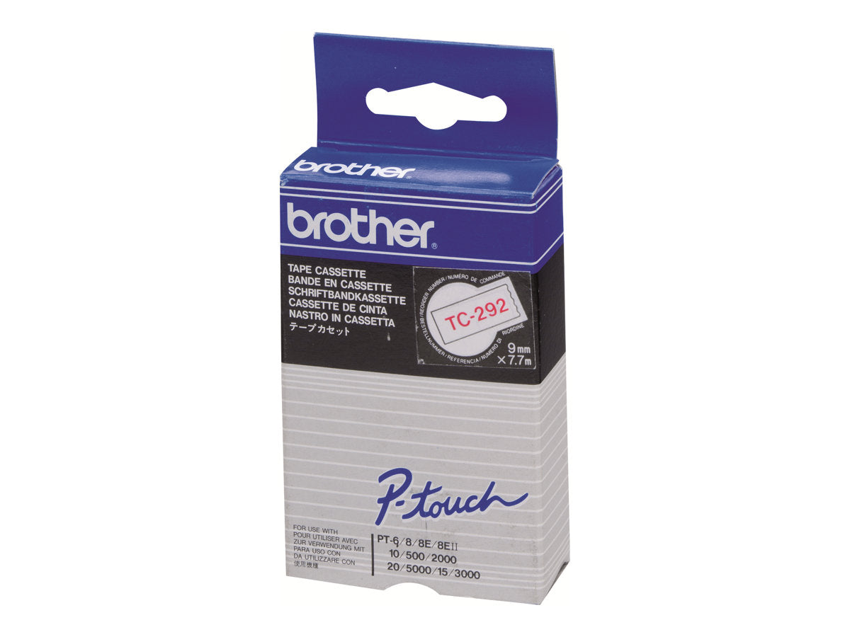 BROTHER P-Touch TC-292 Druckerband Vorderansicht