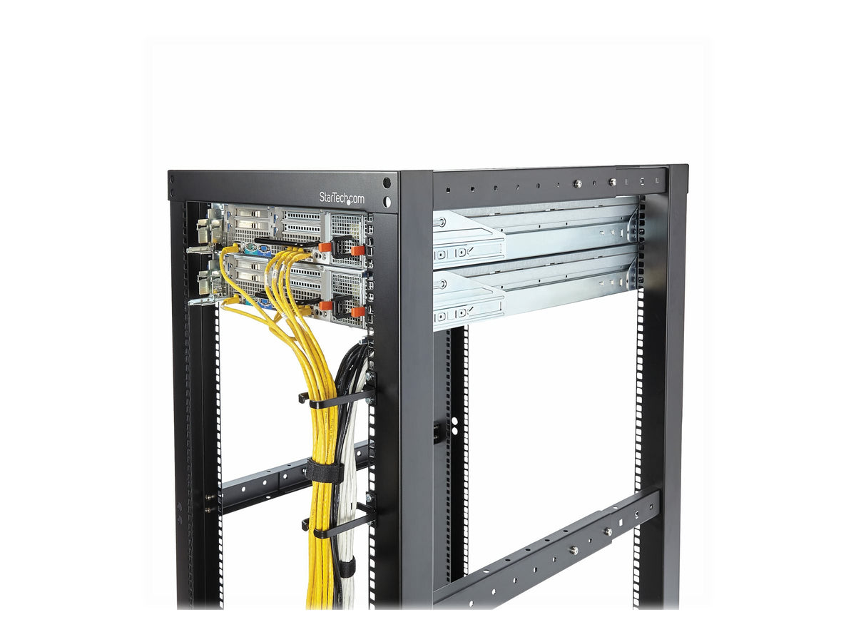 STARTECH.COM 1U Vertical Server Rack Cable Management D-Ring Hook Vorderansicht
