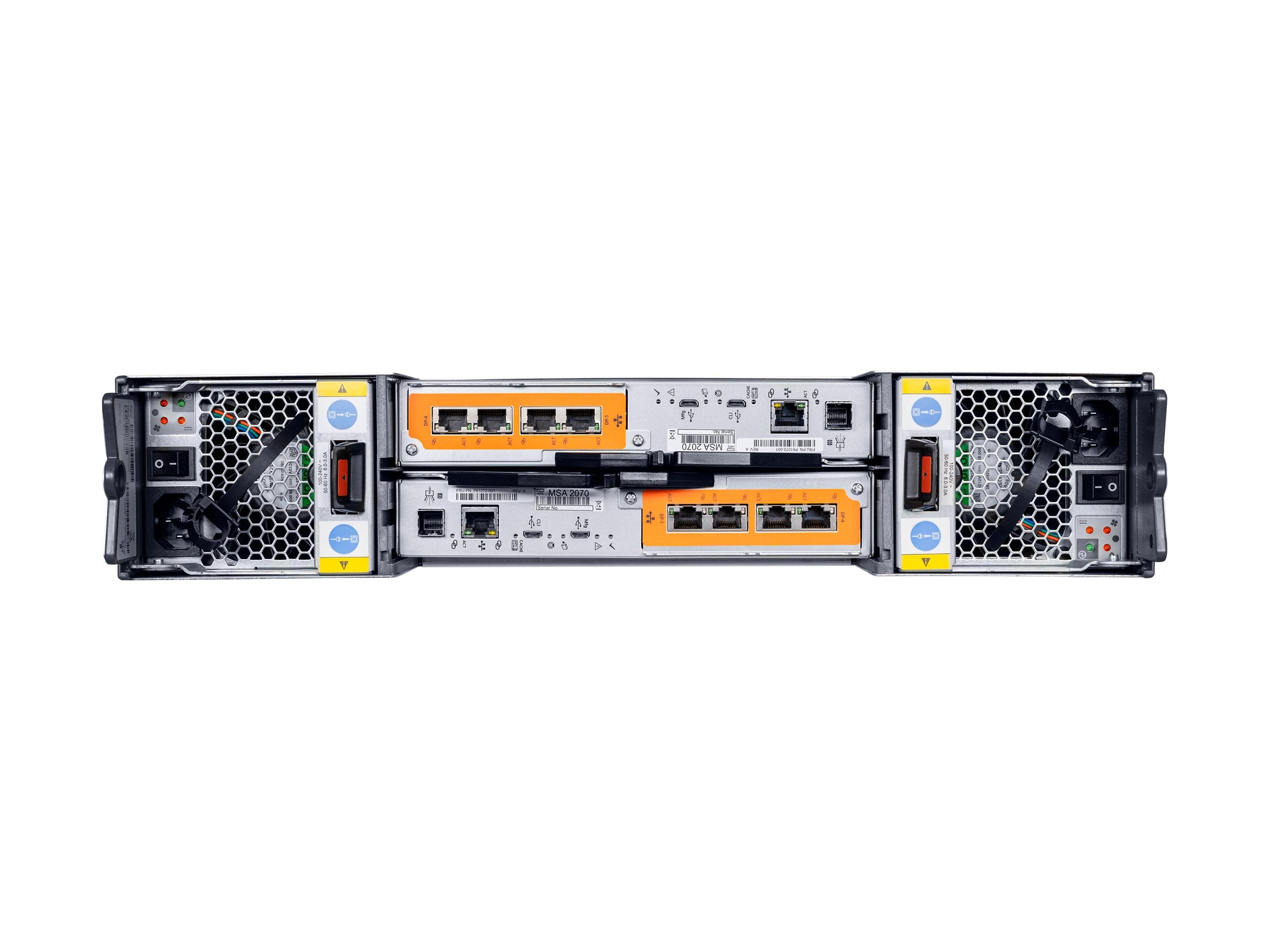 HPE MSA 2070 LFF 2x12Gb SAS 4-port Controller disk-less Storage Array