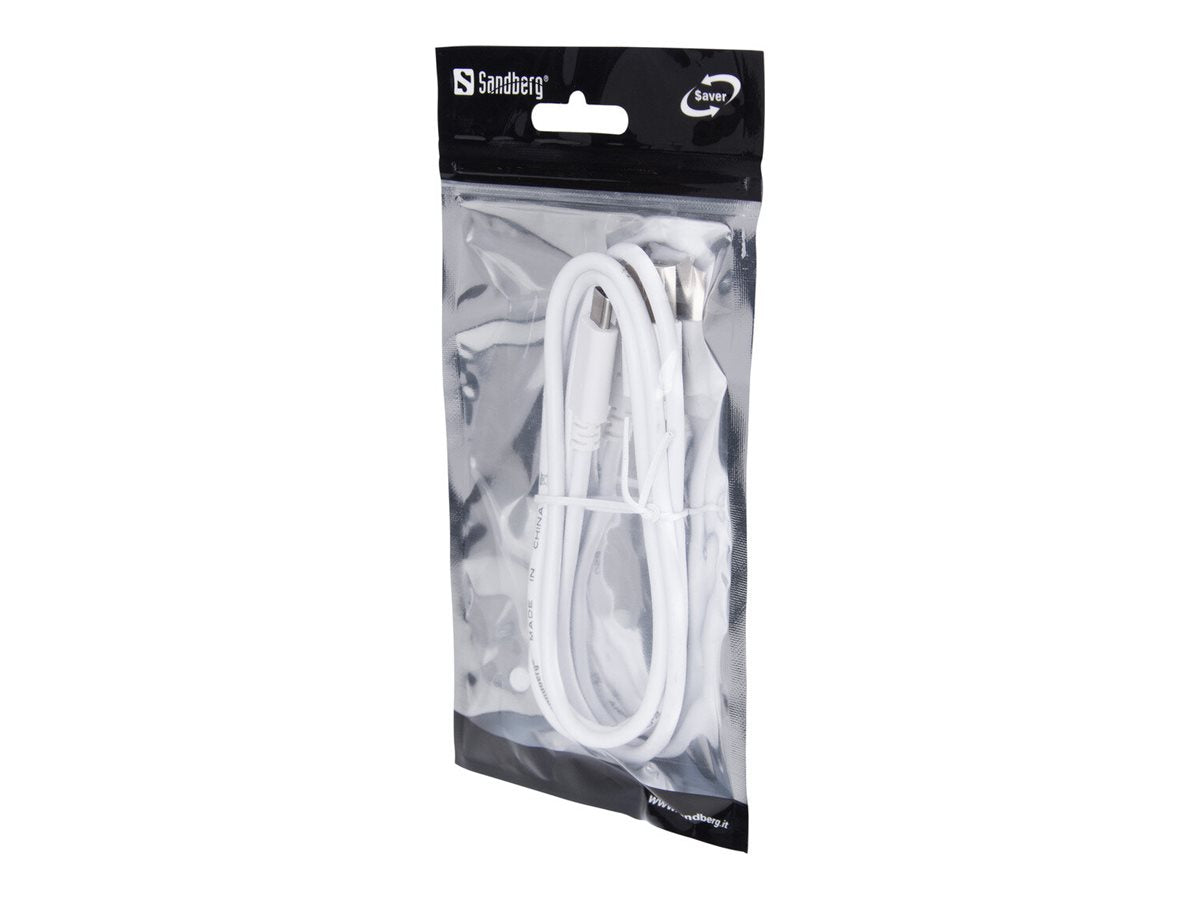 SANDBERG SAVER USB-C 3.1 - USB-A 3.0 1M Verpackung