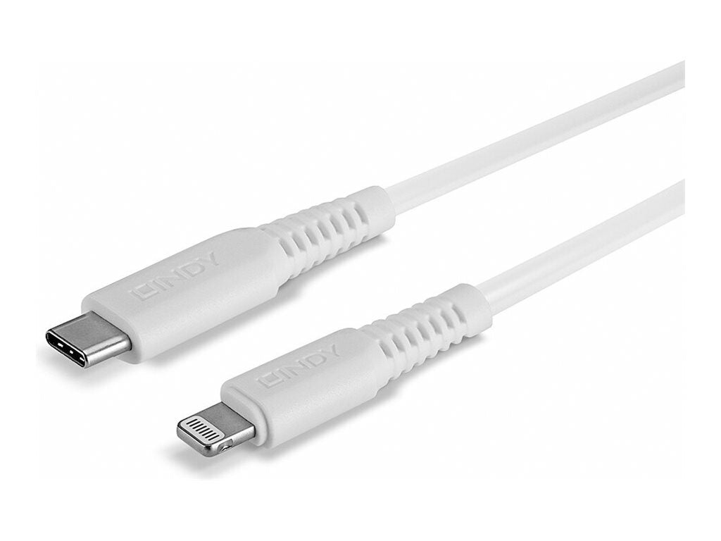 LINDY 2m USB Typ C an Lightning Kabel - Detailansicht