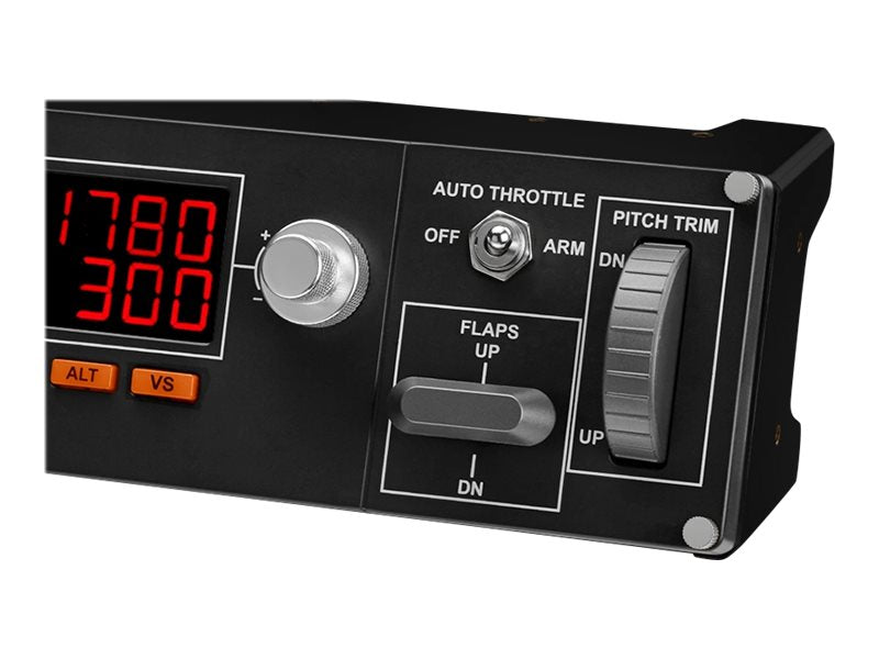 LOGITECH Multi Panel Flugsimulator-Instrumentenbrett - Vorderansicht