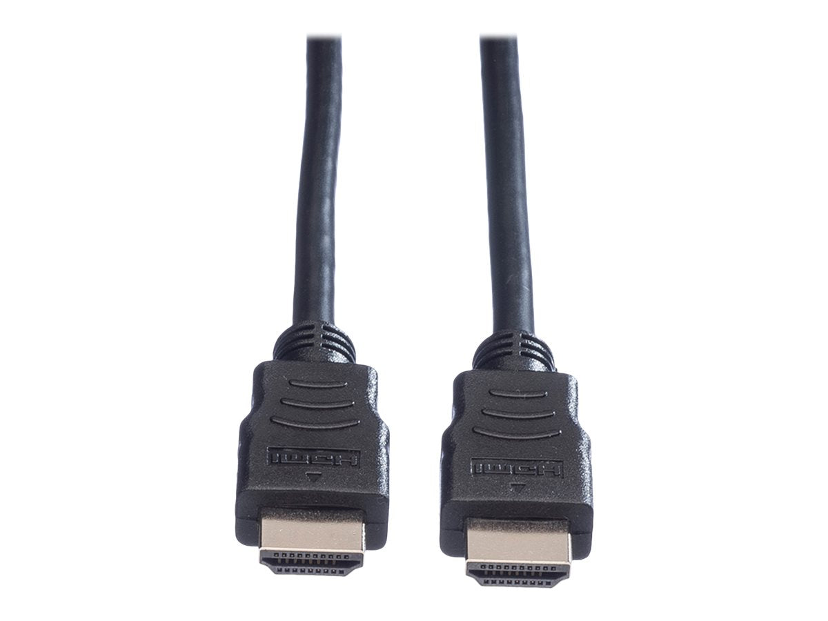 VALUE HDMI High Speed Kabel mit Ethernet schwarz 5m - Detailansicht