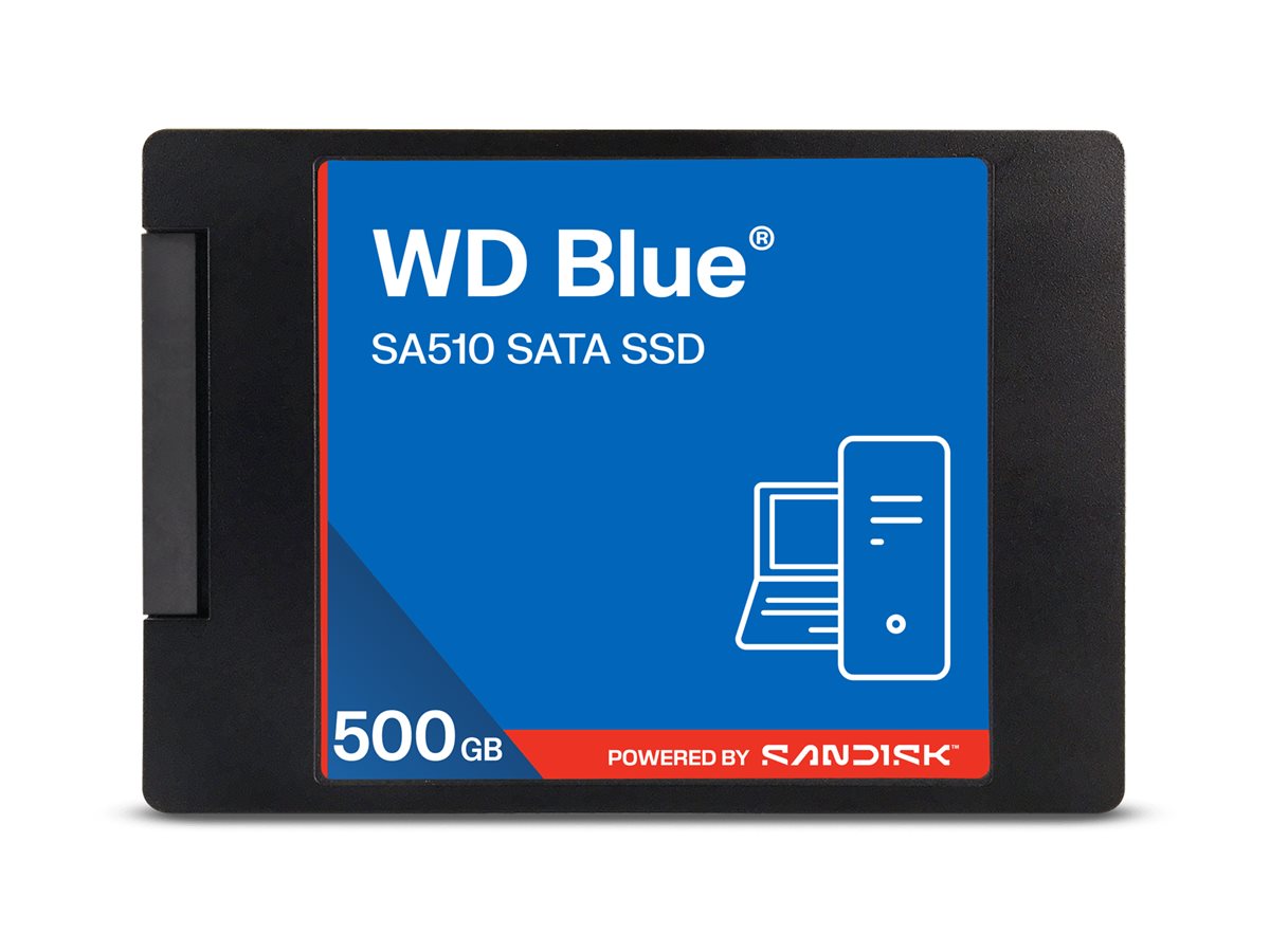 WD Blue SA510 SATA SSD Vorderansicht