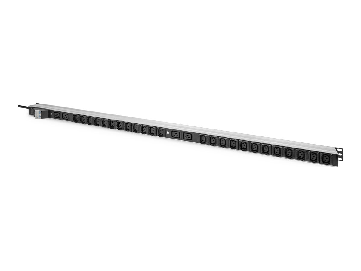 DIGITUS IT BASIC PDU Vertical 32A 24 x C13 4 x C19 Vorderansicht