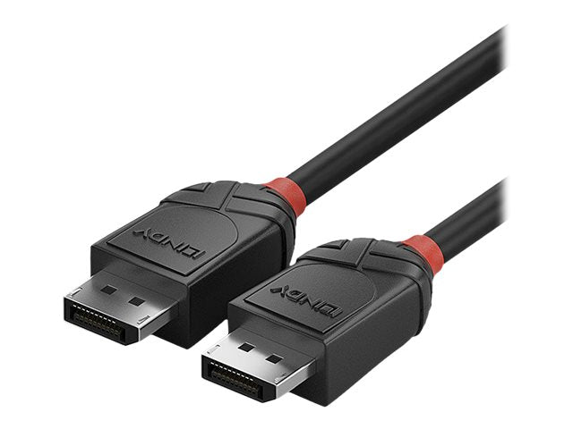 LINDY 0.5m DisplayPort 1.2 Kabel Black Line - Verpackung
