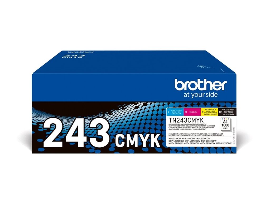 BROTHER Multipack TN243CMYK Detailansicht