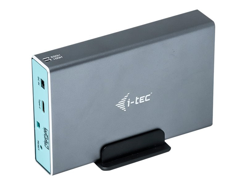 I-TEC USB-C 3.1/3.0 MySafe Festplattengehäuse Detailansicht