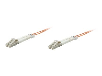 INTELLINET LWL Kabel LC/LC OM1 2m orange Duplex Multimode - Anschlussansicht