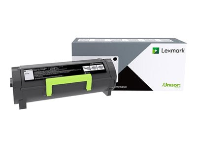 LEXMARK 500UA Toner schwarz hohe Kapazität Verpackung