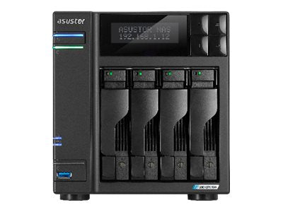 ASUSTOR NAS 4-BAY LOCKERSTOR 4 GEN 2 CELERON N5105 Verpackung