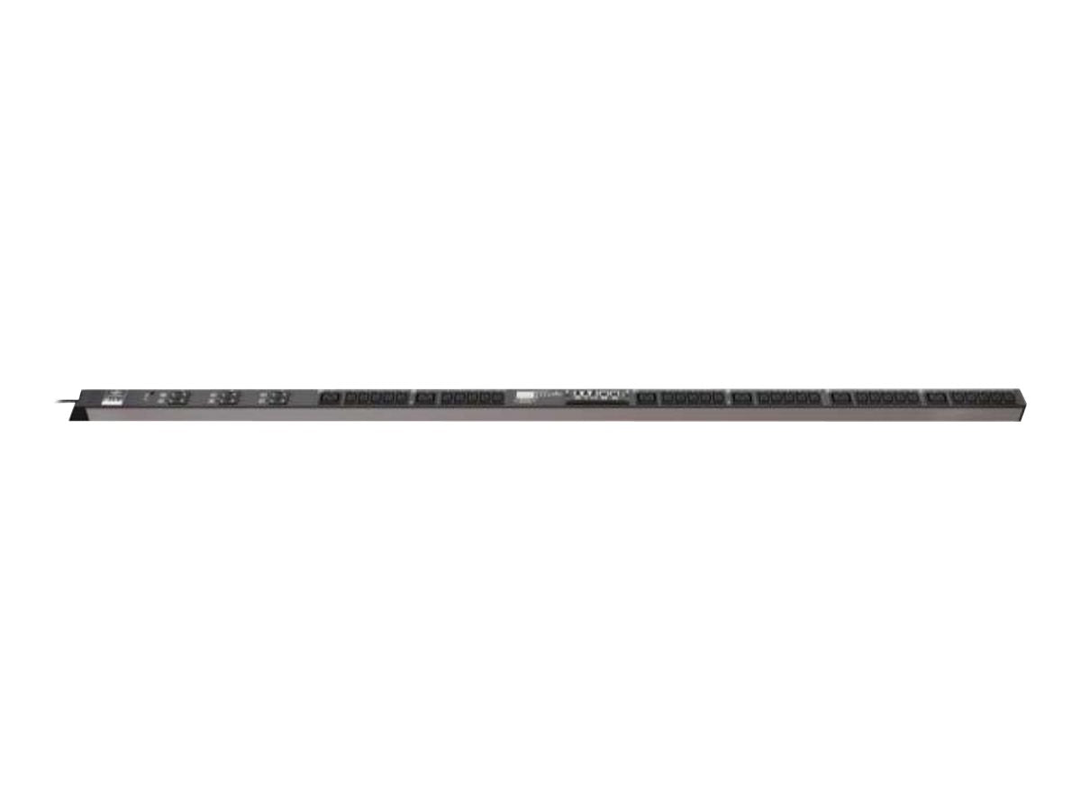 FUJITSU Power Distribution Unit metered 32A CEE Rot 30x10A + 6x16A Vorderansicht