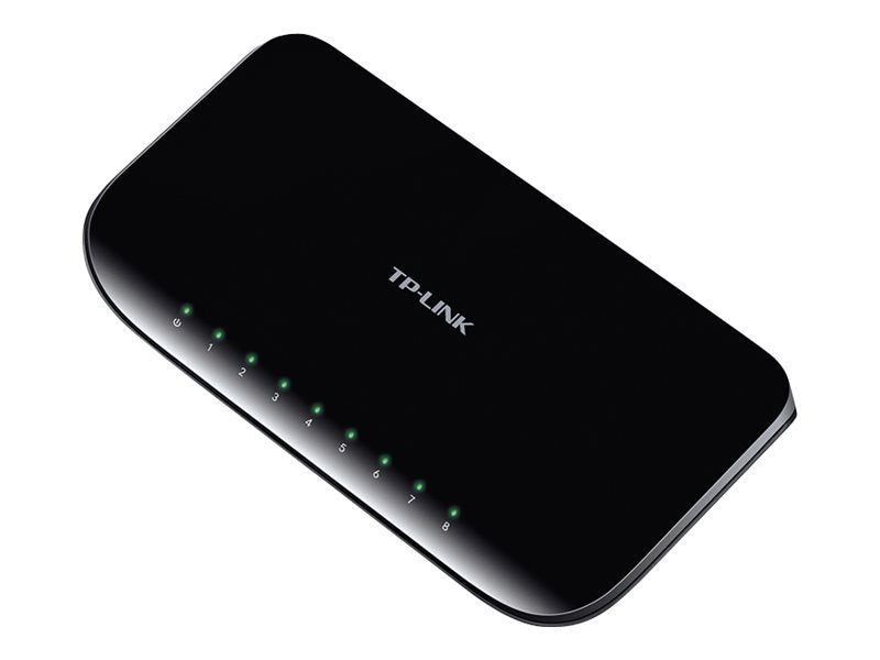TP-LINK TL-SG1008D 8-Port Gigabit Desktop Switch Vorderansicht