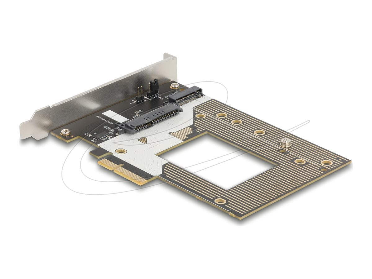 DELOCK PCI Express 4.0 x4 Karte Vorderansicht