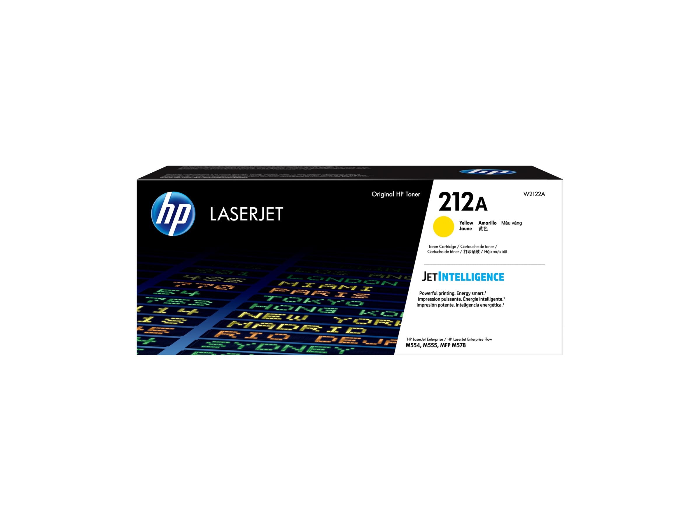 HP 212A Gelb Original LaserJet Tonerpatrone Verpackung