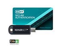 Bundle REINER SCT FIDO Stick Pro USB-C + ESET Secure Authentication 50-99 User 3 Years New
