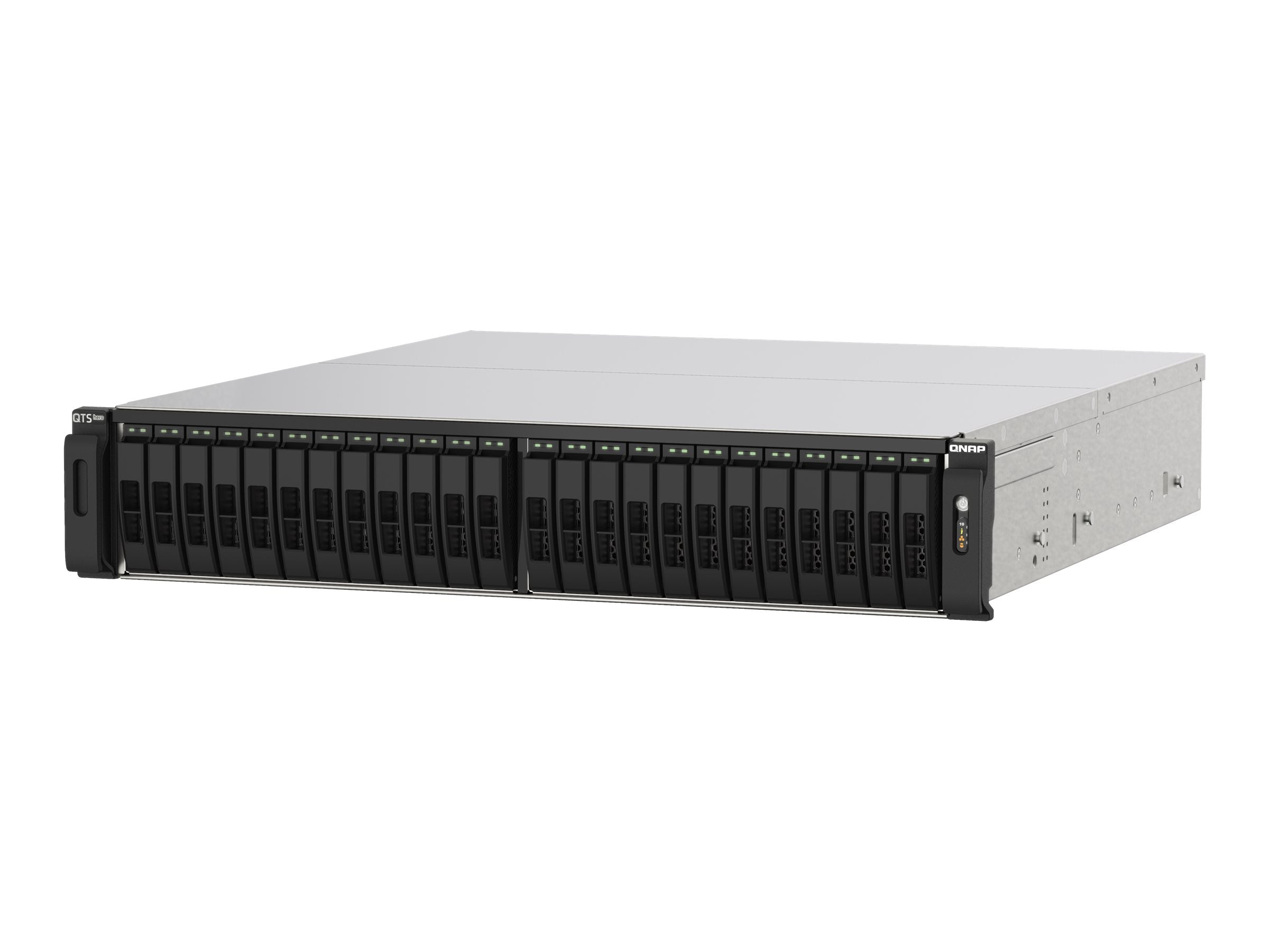 QNAP 24-Bay All-Flash NAS Rückansicht