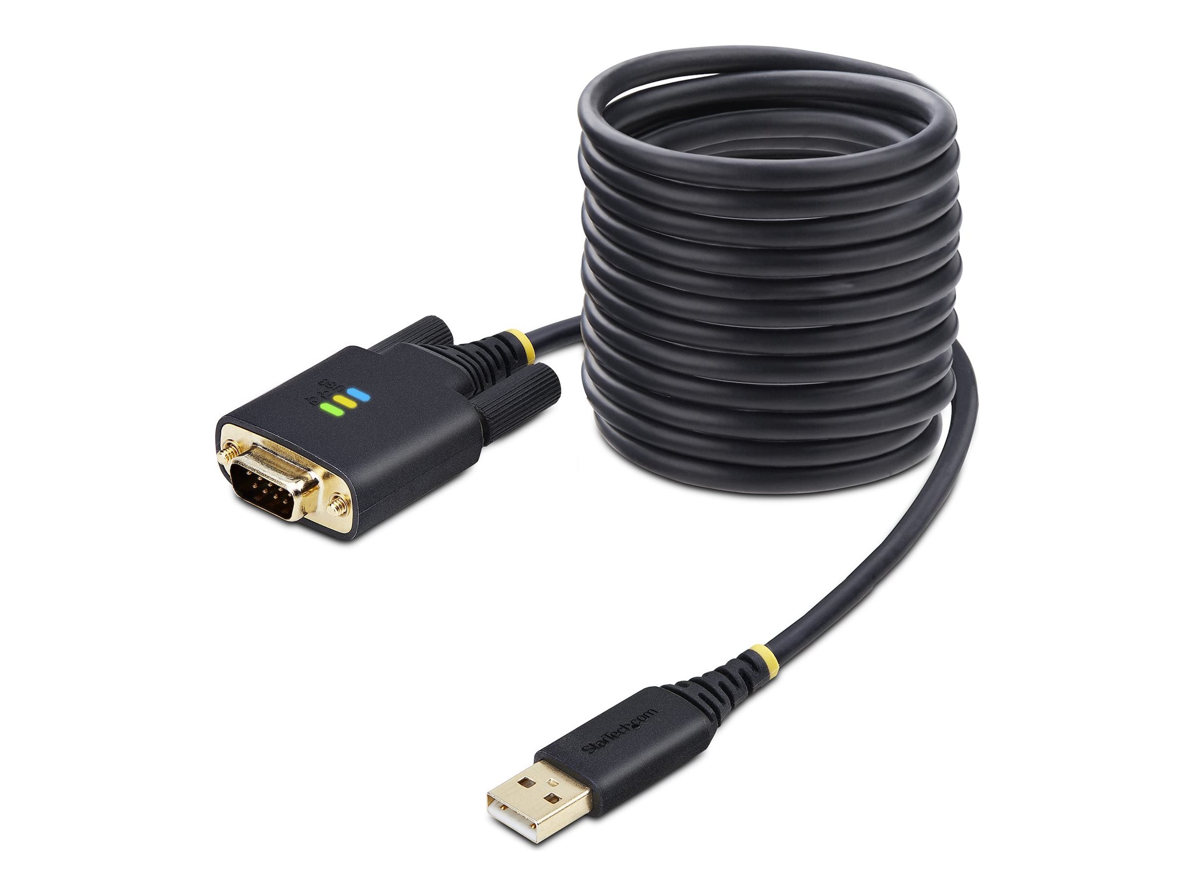 STARTECH.COM 3m USB auf Seriell Adapter COM-Retention Vorderansicht