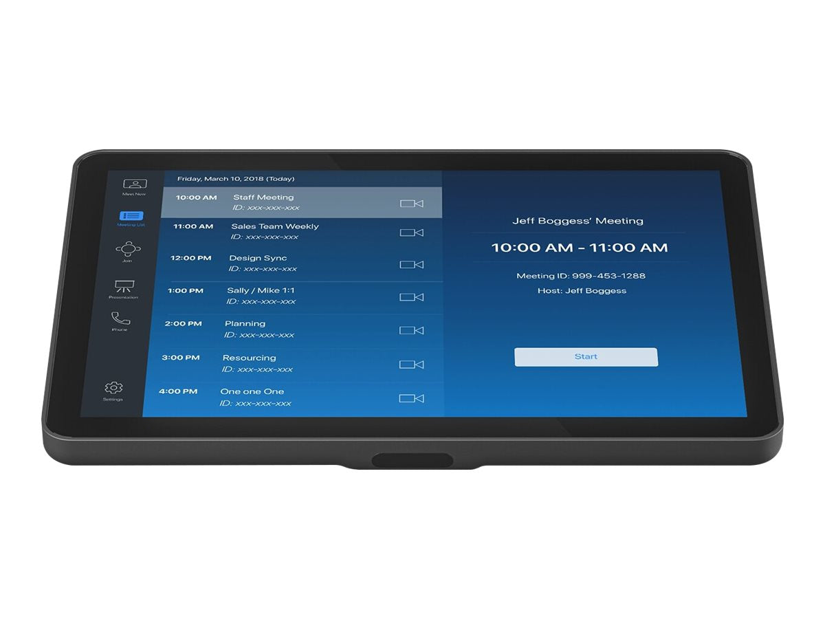 LOGITECH Medium Room Bundle - Rally Bar & Tap IP UK Vorderansicht