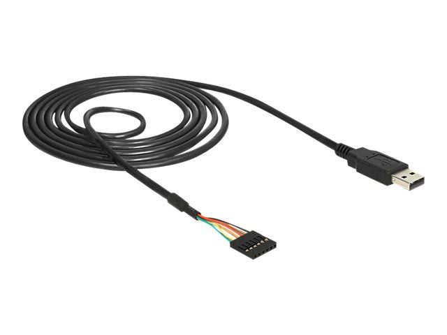 DELOCK Adapterkabel USB > Seriell-TTL 6 Pin Pfostenbuchse 1,8m - Verpackung